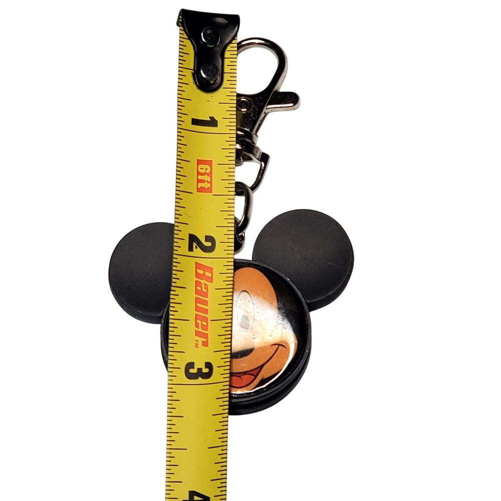 Mickey Mouse Keychain No Key Rings 3.5" - Picture 3 of 3